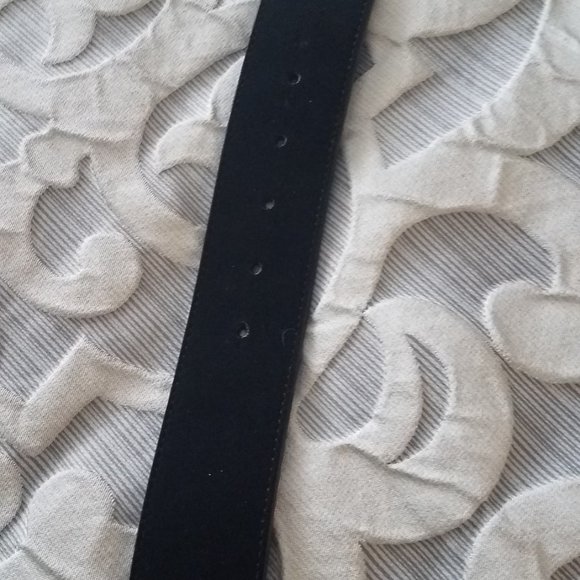 VALENTINO Wide Suede Belt - Picture 3 of 4
